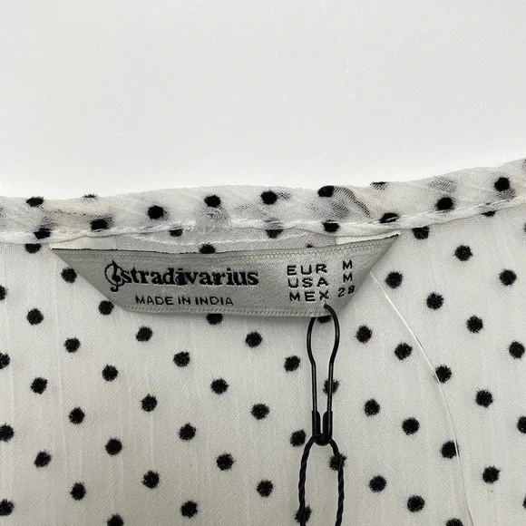 Sheer balletcore polka dot blouse - Picture 2 of 5